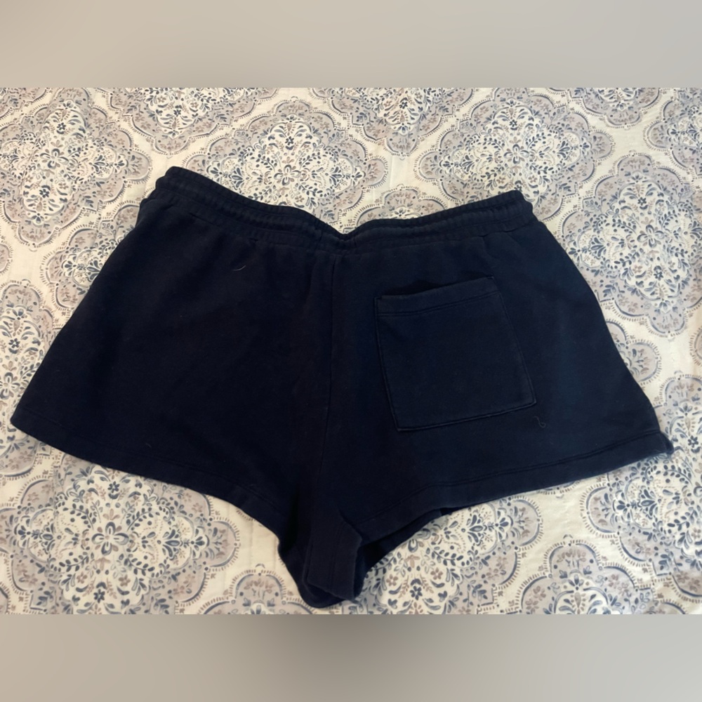 Women's Athletic Navy Shorts - Picture 4 of 4